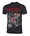 Nobility by Xzavier Men's Flock Printed Patchwork Slim T shirt
