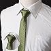 Dan Smith DANF0031 Multicolored Polyester 5cm-width Thin Ties Fitness For Marriage Skinny Ties - 5 Styles Available Classic For Husband