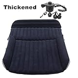 Berocia SUV Air Mattress, Thickened Car Bed Inflatable Home Air Mattress Portable Camping Outdoor Mattress, Flocking Surface, Fast Inflation