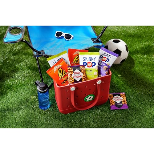 SKINNYPOP SWEET & SALTY VARIETY PACK, SKINNYPOP ORIGINAL AND KETTLE CORN, DOT’S CINNAMON SUGAR PRETZELS, REESE’S POPCORN, ON-THE-GO SNACKS, INDIVIDUALLY SIZED BAGS, (15 COUNT)