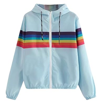 sudadera de colores arcoiris