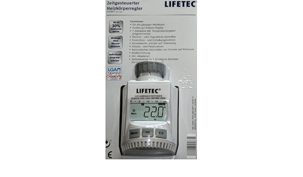 MEDION Lifetec tiempo controlado por para radiadores # Hasta ...