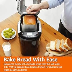 Amazon Basics Programmable Bread Maker, 2 Pound