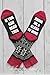 Huiyuzhi Christmas Gifts Socks IF YOU CAN READ THIS BRING ME SOME WINE Funny Saying Beer Cotton Crew Socks for Men Women