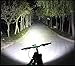 Nestling X2 CREE XM-L U2 LED Rechargeable Waterproof 5000Lm Black Bicycle Bike Light headlamp + 1x Free 5 LED Tail Light with Install Holder + Charger Battery
