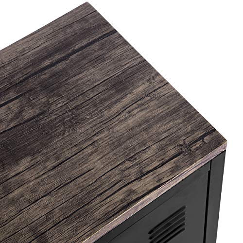 HouseinBox Office File Storage Console Cupboard Metal 3 Door