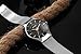 Tamlee Fashion Mesh Stainless Stylish Ultra Thin Quartz Watch Elegant Wristwatch (Black)