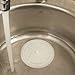 Drain Stopper Suits Drain Holes from 1½ to 3 inches in White Silicone. Great for Bathroom, Kitchen & Laundry. Features Retro Art Deco Design. (Jitterbug White)