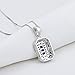 Newshe Women's Created Blue Sapphire White Cz 925 Sterling Silver Gemstone Pendant Chain Necklace 18