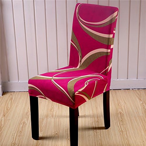 Super Fit Stretch Removable Washable Short Dining Chair Cover Protector Seat Slipcover for Hotel,Dining Room,Ceremony,etc - Style #12