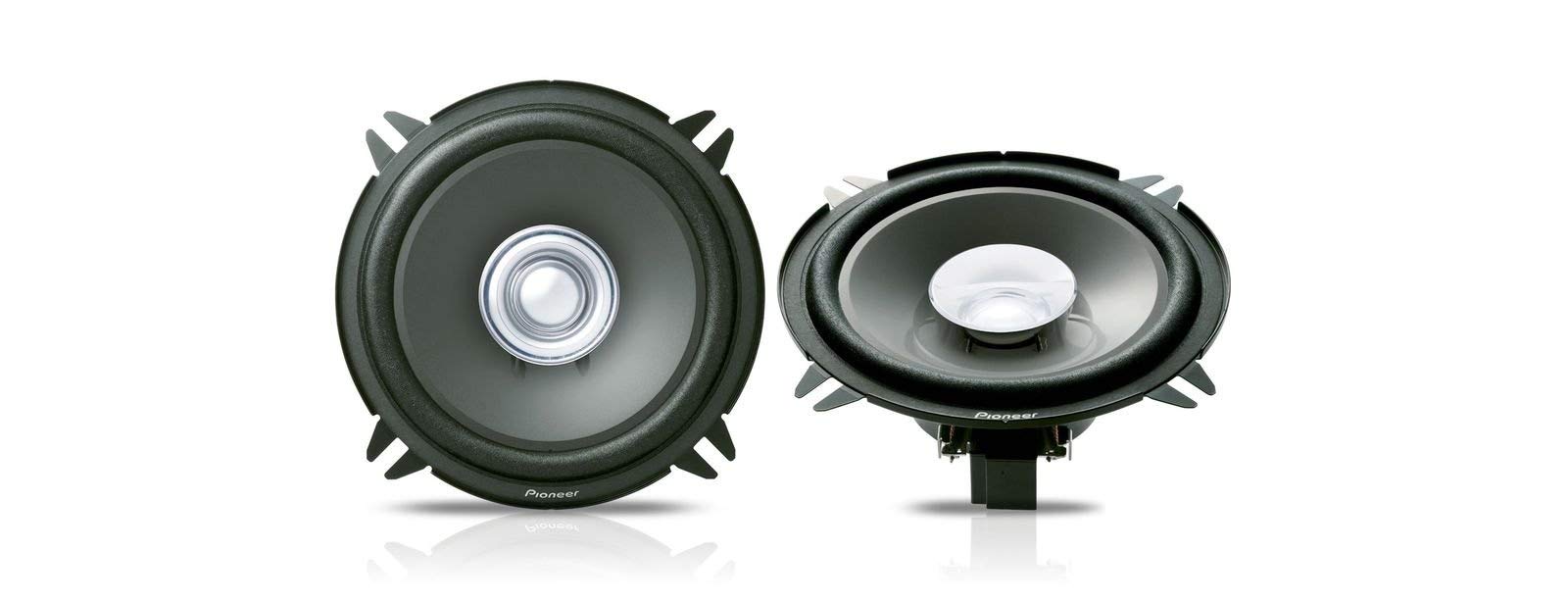 Pioneer TS-1301I Dual-Cone Custom Fit Speakers (130W) (Connector Renault/Vauxhall/Volkswagen) , black