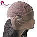 Enoya Natural Looking Italian Yaki Lace Front Wigs/Silk Top Lace Front Wigs Brazilian Remy Human Hair Wigs with Baby Hair for African Americans 130 Density (18