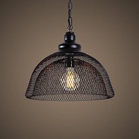 industrial lampara colgante sisal