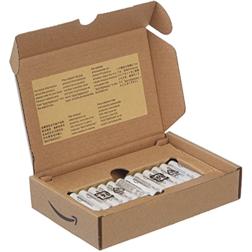 Basics AA AAA Rechargeable Batteries (12Pack) Precharged Battery