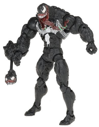 Spider-man venom with symbiote blast figure