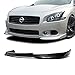 PULIps NSMX09STLFAD - Sleek Style Front Bumper Lip For Nissan Maxima 2009-2014
