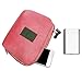 Travel Universal Organizer Bag / Electronics Accessories Case Packing Storage Bag, Multifunctional Shockproof Makeup Pouch, Gadget Bag, Data Cable Travel Case With Mesh (Size L, Red) - Happy Hours