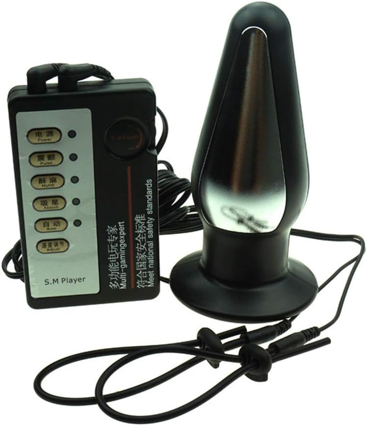 Lukay Men Electro Physiotherapy Device Shock Cage Massage Sleeve Male