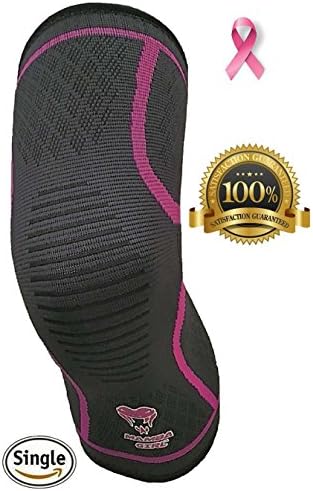 Sports Knee Sleeve Compression Support | Perfect Running Gear | Arthritis, Tendonitis, &amp; Bursitis Relief | Quick Recovery | Joint Pain, Knee Pain Relief | Reduce Pain &amp; Swelling (Single) (Small P)