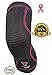 M-Sports D2 Knee Compression Sleeve Sports Support Brace for Exercise, Jogging, Fitness Recovery, Joint Injury and Arthritis Pain Relief to Reduce Swelling (SMPink)
