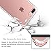 iPhone 8 Plus Case ,iPhone 7 Plus Case, Robson Shock Absorption Technology Bumper Soft TPU Cover Case - Crystal Clear