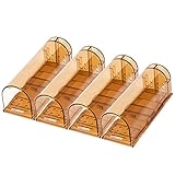 VENSMILE Humane Smart Mouse Trap No Kill Live Catch and Release Rodents No Pain(4 Pack)