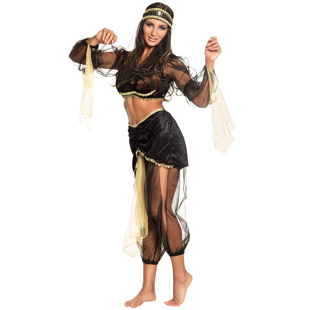 Arabian Princess Ladies Fancy Dress Arab Nights National Dress Adult Costume New