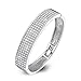 QIANSE Bracelets Gifts for Her for Women Queen Snow Crystal Bangles for Women Bracelet Christmas Birthday Gifts Wedding Jewelry Women Gifts Bracelets for Mom Daughter Wife Girlfriend