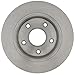 ACDelco Gold 18A2558 Black Hat Rear Disc Brake Rotor