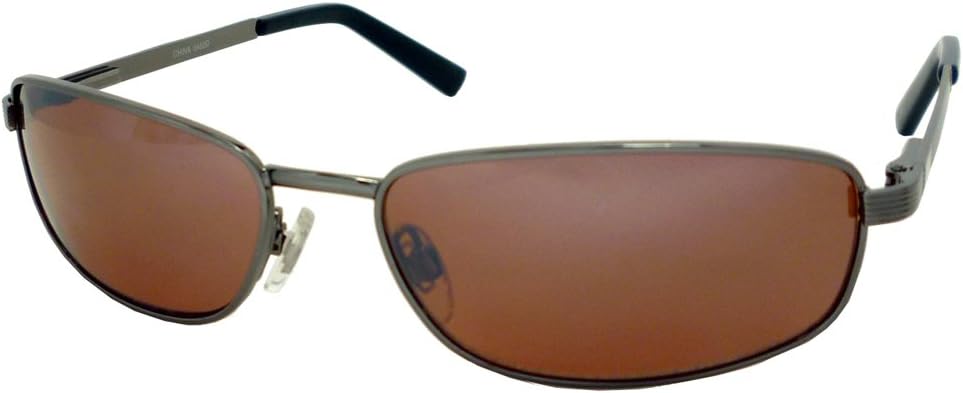 NY CSI Sinise Style Sunglasses, Gunmetal Frame/Brown Lens