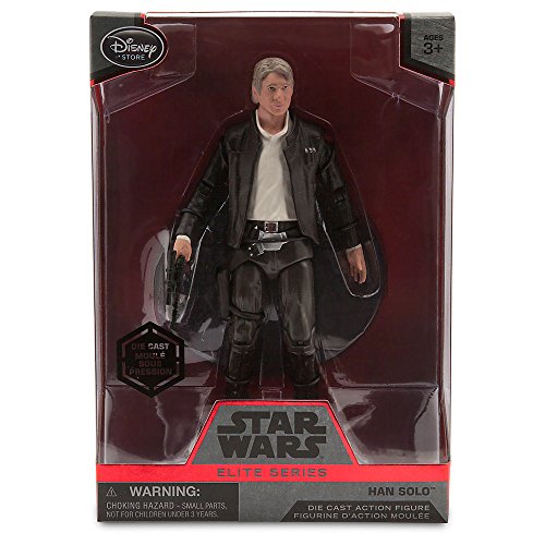 Star Wars Elite Series Han Solo The Force Awakens Diecast Action Figure