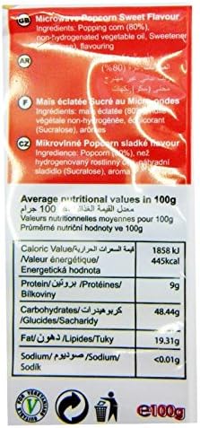 Vantexi - Sweet Popcorn - 100g (Pack of 2)