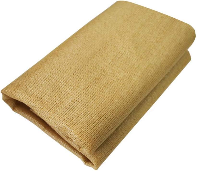 WZHIJUN Sunblock Shade Cloth Shade Sails 75% Thicken Sunscreen Shade Cloth Anti-UV Suitable for Family Flowers Gardens Breeding Plants (5 Colors) (color : Beige, Size : 0.9×1.8m)