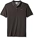 Calvin Klein Men's Short Sleeve Two Tone Pique Oxford Polo Shirt