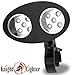 Knight Lighter #1 Barbecue Grill Light by is Touch Sensitive On/Off 10 Ultra Bright LED Lights 120 Lumens 360 Degree | Weather Resistant Carbon Glass Fiber Heat-Resistant Military Grade Material