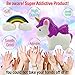 Chuchik Best Squishy Toy for Strees Relief Toys. Kawaii Slow Rising and Super Soft Squishies with Sweet Scented. Unicorn & Rainbow (Pink)