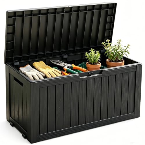 Fancyango 85 Gallon Large Outdoor Storage Deck Box