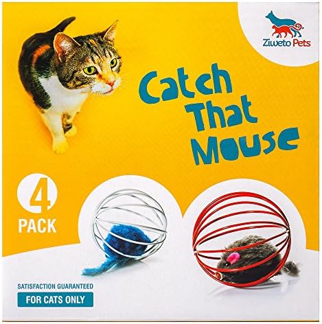 Ziweto Pets Megapack The Interactive Toy For Cats, 4 Cat Toys / Accessories To Play With The Cat (New Package)