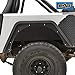EAG Steel Rear Fender Flare Armor Fit for 76-86 Jeep Wrangler CJ7