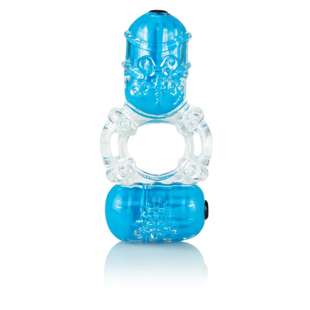 Screaming O Colour Pop Big O2 Waterproof Vibrating Penis Ring with Mini Bullets in Assorted Colours