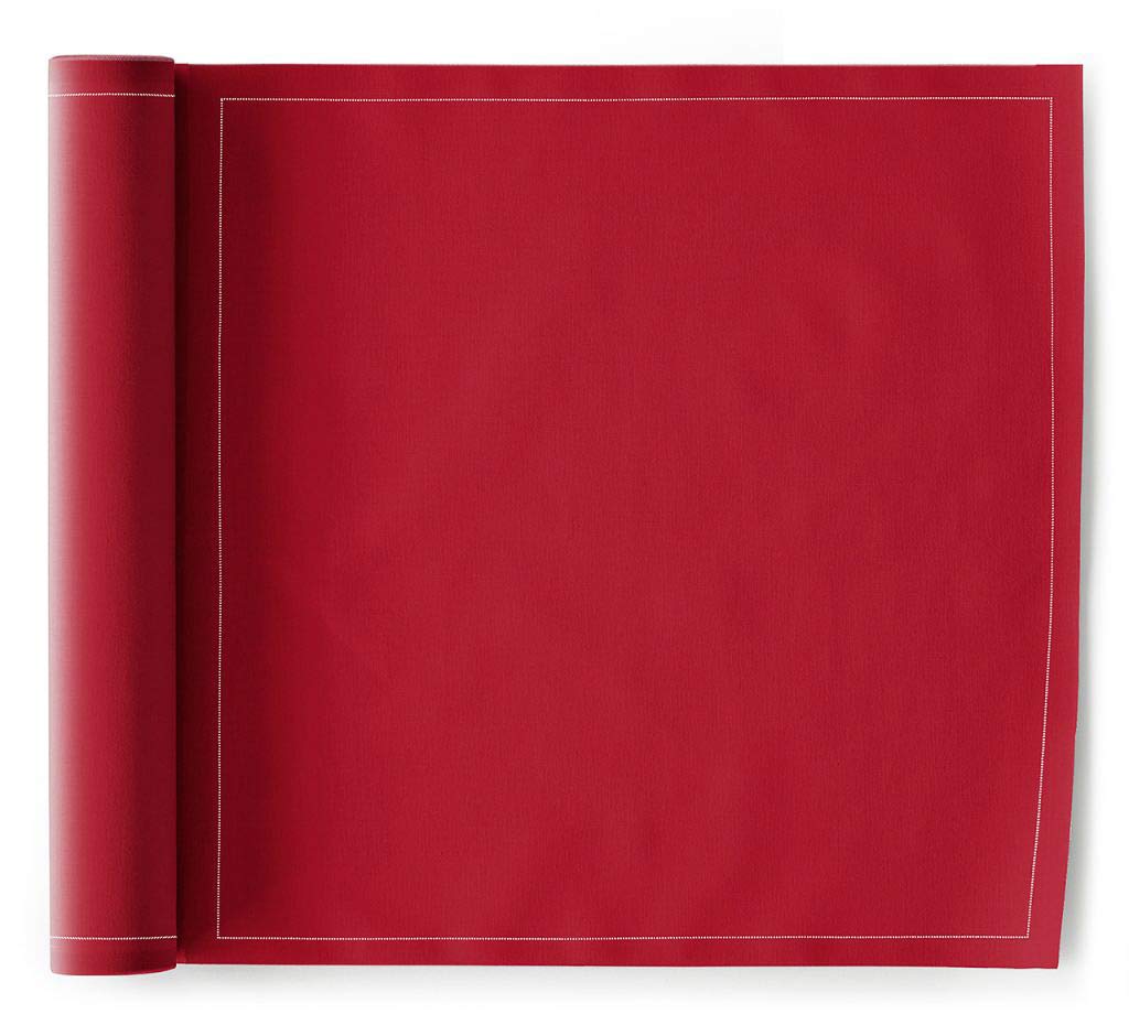 Mydrap Dinner Napkins, Cotton, Red, 32 x 32 cm
