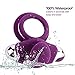 Mini Compact Powerful Multi-Speed Bullet Shape Personal Vibrating Massage Tools,Waterproof Quiet -7 inch (1PCS) 10 vibratioanl Settings , Purple
