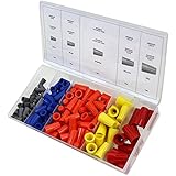 XtremepowerUS 158pc Electrical Wire Connection Screw Twist Connector Cap w/ Spring Insert Assortment Kit