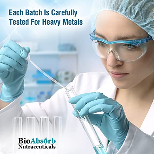 Bio Absorb Trace Mineral Drops. Heavy Metal Tested. 284 Servings of Organic Trace Minerals from