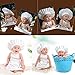 Coromose Cute Baby White Cook Costume Photos Photography Prop Newborn Hat