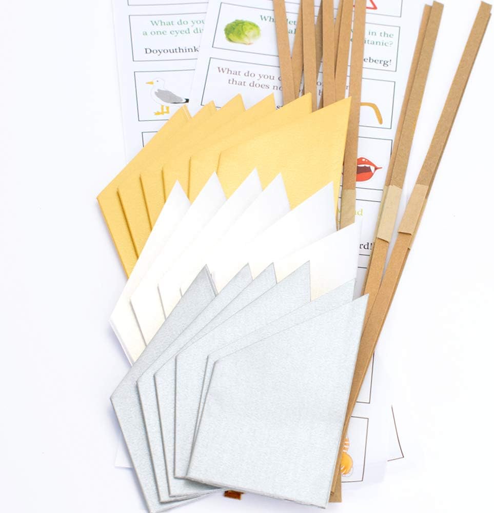 Download Amazon Com Bespoke By Crafty Capers 100 Hats Snappy Strips Jokes For Christmas Cracker Making Crafts Home Kitchen PSD Mockup Templates