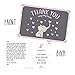 Hadley Designs 50 4x6 Elephant Girl Baby Shower Thank You Postcards Bulk, Beautiful Pink Modern Cute Boho Blank Thanks Note Card Stationery Appreciation Set
