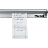 San Jamar Stainless Steel Check Rack, Steel Rack for Commercial Kitchen, Silver