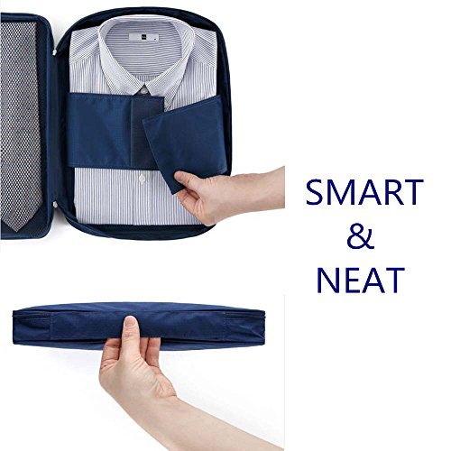 Multi-function Shirt Packing Organizer Travel Tie Storage Luggage waterproof Bag for Men - Thumbnail 5
