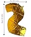 Helium Foil Digital balloons ,birthday holidays weddin party supply Golden 40